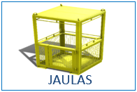jaulas de izaje personas y materiales