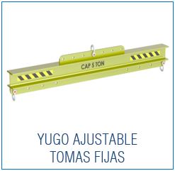 Yugo ajustable tomas fijas