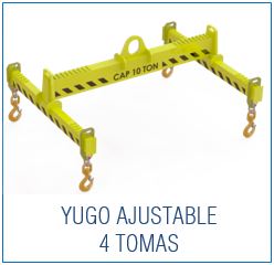 Yugo ajustable 4 tomas